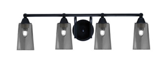 Paramount Four Light Bath Bar in Matte Black (200|3424-MB-262)