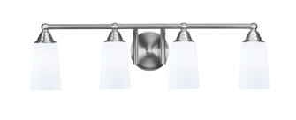 Paramount Four Light Bath Bar in Brushed Nickel (200|3424-BN-261)