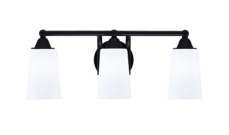 Paramount Three Light Bath Bar in Matte Black (200|3423-MB-261)