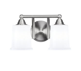 Paramount Two Light Bath Bar in Brushed Nickel (200|3422-BN-5031)