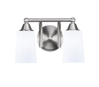 Paramount Two Light Bath Bar in Brushed Nickel (200|3422-BN-261)