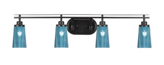 Odyssey Four Light Bath Bar in Matte Black (200|2614-MB-265)