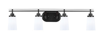 Odyssey Four Light Bath Bar in Matte Black (200|2614-MB-261)
