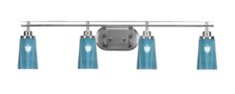 Odyssey Four Light Bath Bar in Brushed Nickel (200|2614-BN-265)