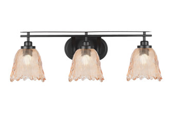 Odyssey Three Light Bath Bar in Matte Black (200|2613-MB-4233)