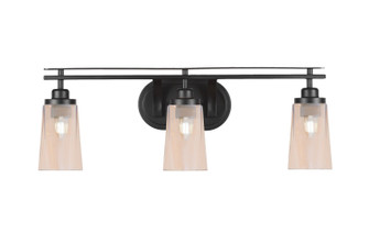 Odyssey Three Light Bath Bar in Matte Black (200|2613-MB-263)