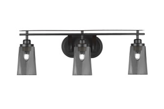 Odyssey Three Light Bath Bar in Matte Black (200|2613-MB-262)