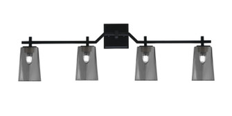 Corbin Four Light Bath Bar in Matte Black (200|2314-MB-262)