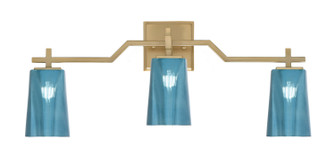 Corbin Three Light Bath Bar in New Age Brass (200|2313-NAB-265)