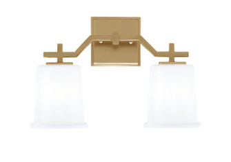 Corbin Two Light Bath Bar in New Age Brass (200|2312-NAB-5031)