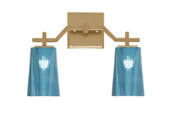 Corbin Two Light Bath Bar in New Age Brass (200|2312-NAB-265)