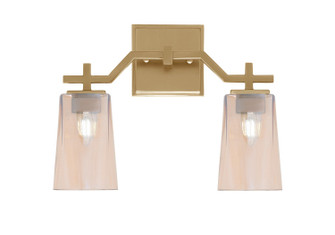 Corbin Two Light Bath Bar in New Age Brass (200|2312-NAB-263)