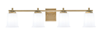 Franklin Four Light Bath Bar in New Age Brass (200|1214-NAB-5031)