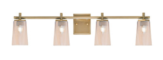 Franklin Four Light Bath Bar in New Age Brass (200|1214-NAB-263)