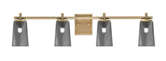 Franklin Four Light Bath Bar in New Age Brass (200|1214-NAB-262)