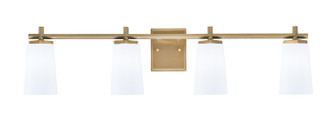 Franklin Four Light Bath Bar in New Age Brass (200|1214-NAB-261)