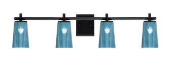 Franklin Four Light Bath Bar in Matte Black (200|1214-MB-265)