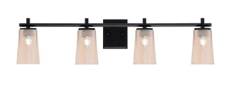 Franklin Four Light Bath Bar in Matte Black (200|1214-MB-263)