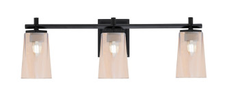 Franklin Three Light Bath Bar in Matte Black (200|1213-MB-263)