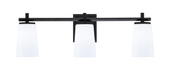 Franklin Three Light Bath Bar in Matte Black (200|1213-MB-261)