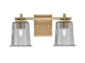 Franklin Two Light Bath Bar in New Age Brass (200|1212-NAB-5032)