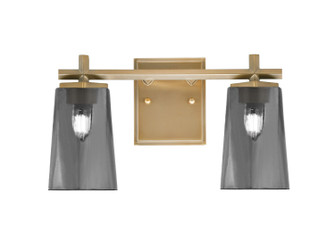 Franklin Two Light Bath Bar in New Age Brass (200|1212-NAB-262)