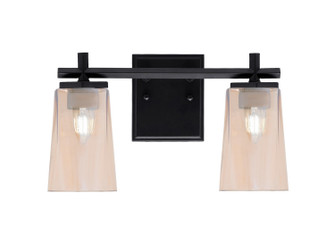 Franklin Two Light Bath Bar in Matte Black (200|1212-MB-263)