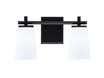 Franklin Two Light Bath Bar in Matte Black (200|1212-MB-261)