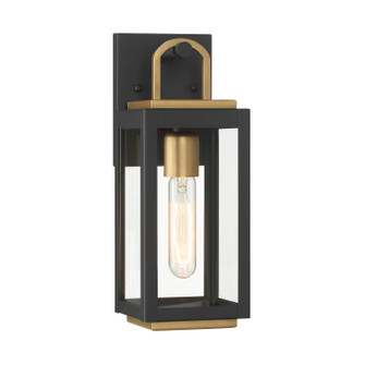 Fenmark One Light Wall Sconce in Dark Matte Black (7|71331-734)