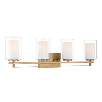 Parsons Studio Four Light Vanity in Brushed Gold (7|6104-791)