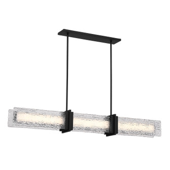 Lumina LED Linear Chandelier in Dark Matte Black (7|5666-899-L)