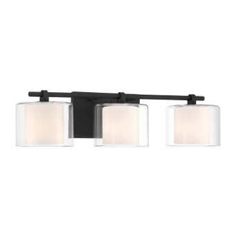 Seville Three Light Vanity in Dark Matte Black (7|2063-899)
