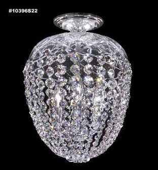 Palace Ice Three Light Basket in Silver (64|10396S22)