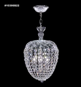 Palace Ice Three Light Basket in Silver (64|10395S22)