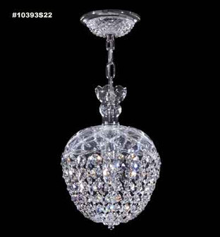 Palace Ice One Light Basket in Silver (64|10393S22)