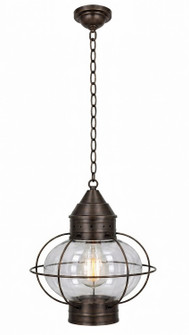Ellington One Light Pendant in Dark Brass (405|9622-DB-CL)