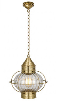 Ellington One Light Pendant in Antique Brass (405|9622-AB-OPT)