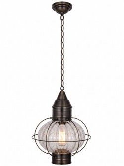 Ellington One Light Pendant in Dark Brass (405|9612-DB-OPT)