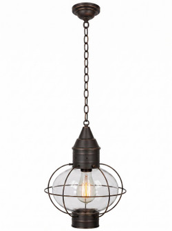 Ellington One Light Pendant in Dark Brass (405|9612-DB-CL)