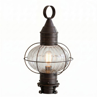 Ellington One Light Post Lantern in Dark Brass (405|9610-DB-OPT)