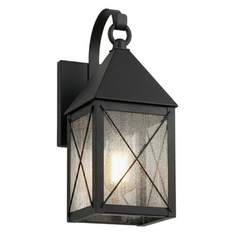 Ashford One Light Wall Sconce in Matte Black (405|9531P-X-BK-SDY)