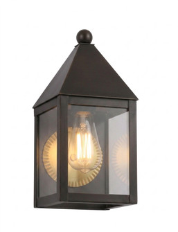 Ashford One Light Wall Sconce in Dark Brass (405|9531-DB-CL)
