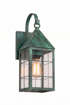 Ashford One Light Wall Sconce in Verde Green (405|9521P-H-VG-CL)