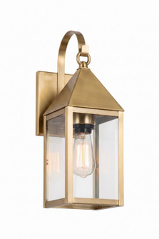 Ashford One Light Wall Sconce in Antique Brass (405|9521P-AB-CL)