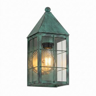 Ashford One Light Wall Sconce in Verde Green (405|9521-H-VG-CL)