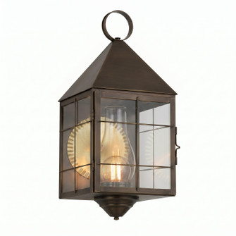Ashford One Light Wall Sconce in Dark Brass (405|9511-H-DB-CL-C)