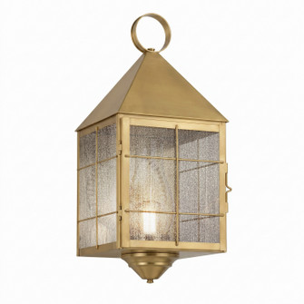 Ashford One Light Wall Sconce in Antique Brass (405|9511-H-AB-SDY-C)