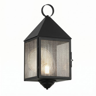 Ashford One Light Wall Sconce in Matte Black (405|9511-BK-SDY-C)