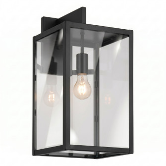 Westbrook One Light Wall Sconce in Matte Black (405|94521-BK-CL)