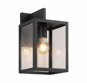 Westbrook One Light Wall Sconce in Matte Black (405|94421-BK-CL)